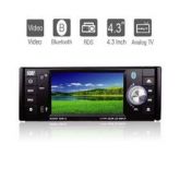 DVD Player Automotivo 4.3 polegadas Bluetooth TV RDS