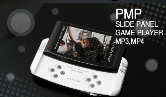 2,8 polegadas deslizamento design do jogo mp4 player (4GB)