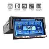 DVD Player Automotivo 7 polegadas Bluet UNIVERSAL